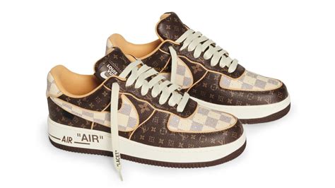 louis vuitton x air force 1 retail price|Louis Vuitton Nike Air Force 1 Drop: Release Date, Price, Resale.